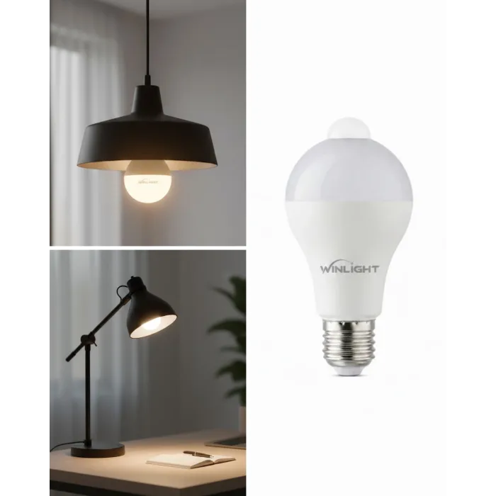 Sensörlü LED Lamba Otomatik Algılama Enerji Tasarruflu Aydınlatma