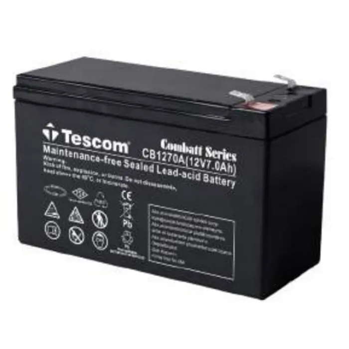 TESCOM COMBATT CBL12-7E 12V 7AH TAM BAKIMSIZ KURU AKÜ