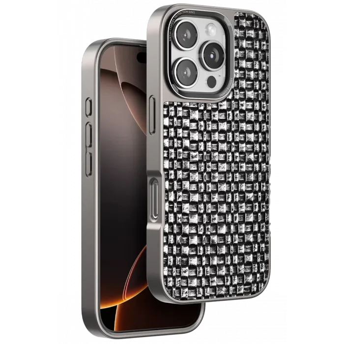 Venco iPhone 16 Pro Max Brand Kapak - Gümüş