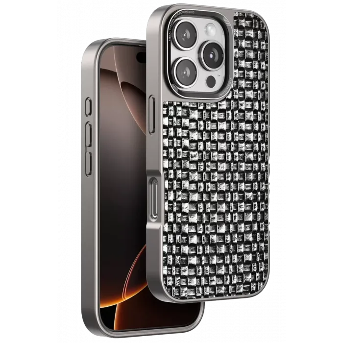 Venco iPhone 16 Pro Max Brand Kapak - Gümüş