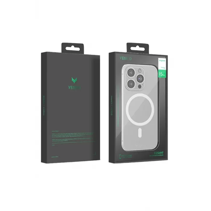 Venco iPhone 16 Pro Sense Magsafe Kapak - Şeffaf