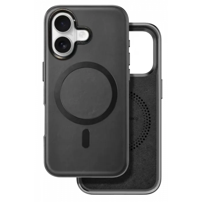 Venco iPhone 16 Puskas Magsafe Kapak - Siyah