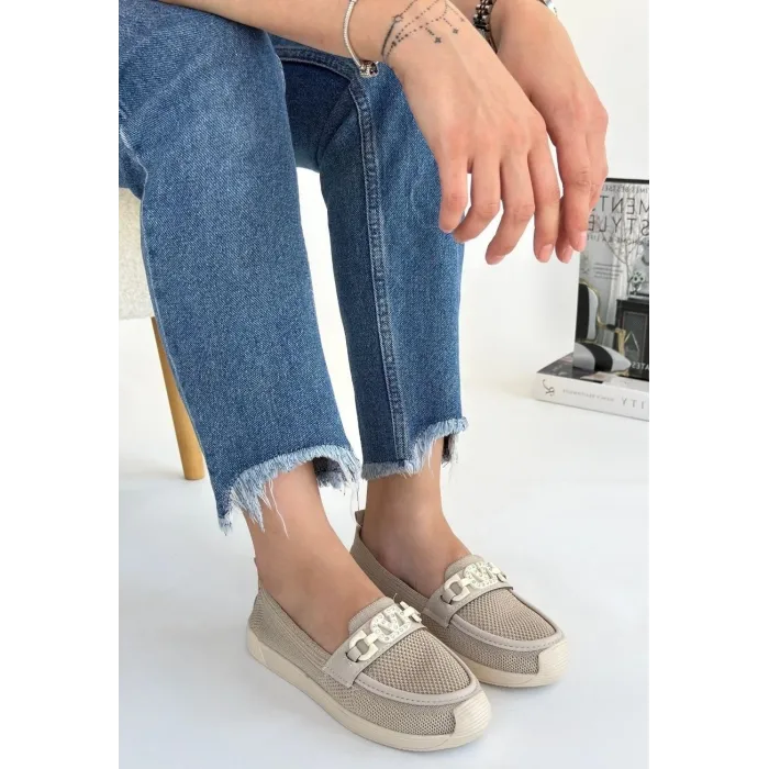 Wata Bej Triko Babet Ayakkabı