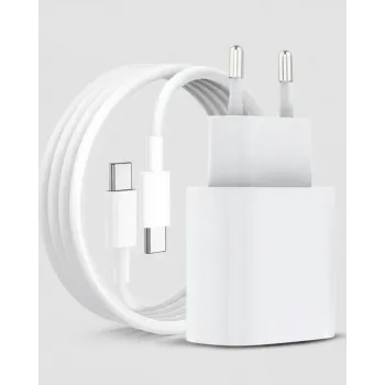 35W Güçlü USB-C Şarj Aleti Type-C Kablo Dahil