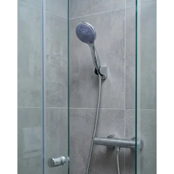 4 Modlu El Duşu Başlığı Spiral Hortumlu Duş Seti Banyo Aksesuarı