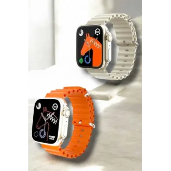 49MM Ekranlı, Kan Basıncı ve Adımsayar Özellikli Bluetooth Akıllı Saat