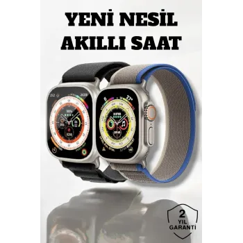 49MM Ekranlı, Kan Basıncı ve Adımsayar Özellikli Bluetooth Akıllı Saat