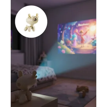 4K İçerik Destekli Akıllı Projeksiyon WiFi Bluetooth Android