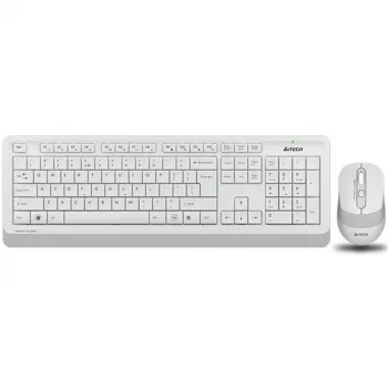A4 TECH FG1010 BEYAZ Q MM 2.4G KABLOSUZ KLAVYE MOUSE SET