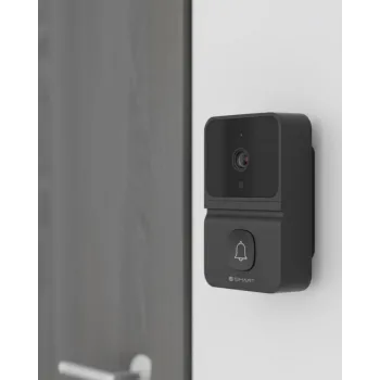 Akıllı Kapı Zili Kamera Gece Görüşlü Çift Yönlü Sesli WiFi