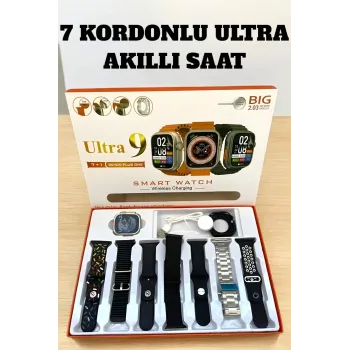 Akıllı Saat Android Ve İOS Uyumlu Arama Cevaplayan Dokunmatik Ekran