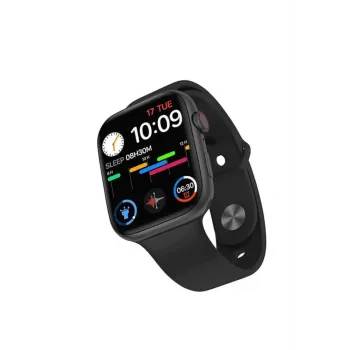 Akıllı Saat Sesli Görüşme Bluetooth Bağlantılı Kablosuz Şarj Özelliği