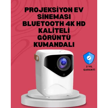 Android Sistemli Mini Projektör – Uygulama Destekli Akıllı Kullanım
