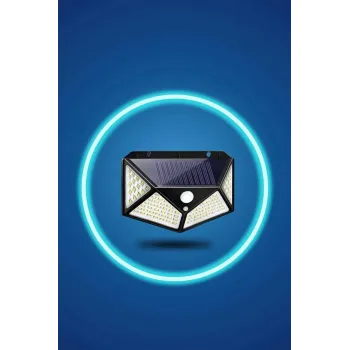 Bahçe Lambası Bahçe Aydınlatma Sensörlü Suya Dayanıklı 100 Led