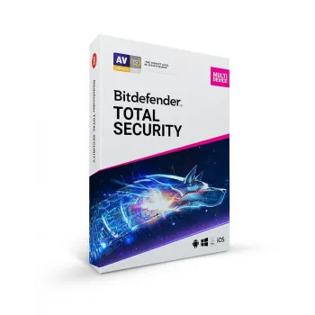 BITDEFENDER TOTAL SECURITY 5KULL. 1YIL KUTU
