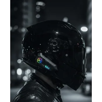 Bluetooth 5.3 Kask İçi Intercom Kulaklık 1000 m Mesafe 1000 mAh