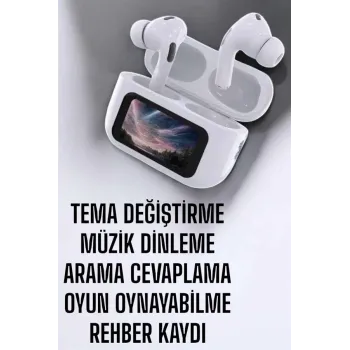 Bluetooth Kulaklık Kulakiçi Güçlü Ses Kaliteli Sesli Asistan