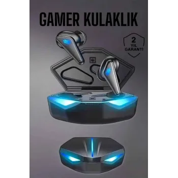 Bluetooth Oyuncu Kulaklığı Led Işıklı Kablosuz ANC Özelliği