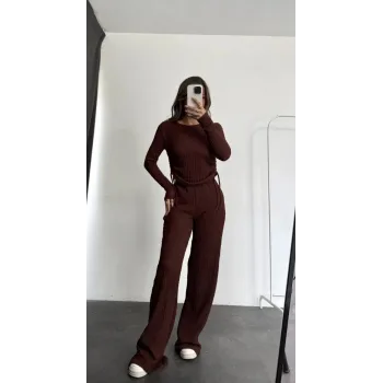 Bubble alt üst takım kahve pt510446