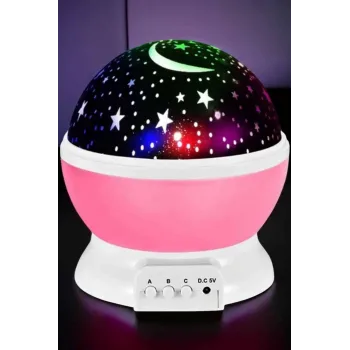 Çocuklara Özel Yıldızlı Gece Lambası