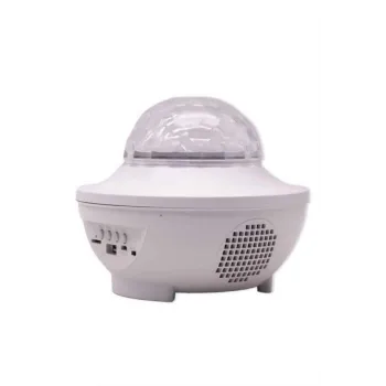 Çok Renkli Projektör Lamba Disko Topu Gece Lambası Kablosuz