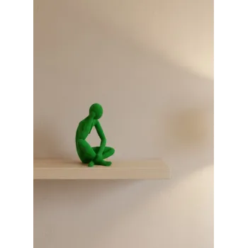 DEKORATİF İNSAN FİGÜRÜ YEŞİL