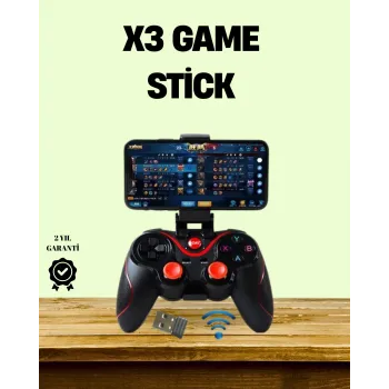 Ergonomik Tasarımlı Şarjlı Kablosuz Gamepad