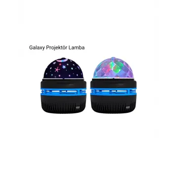 Galaxy Projektörlü Gece Lambası