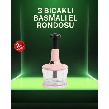 Geniş Hazneli Manuel Doğrayıcı Ev Tipi Kullanım