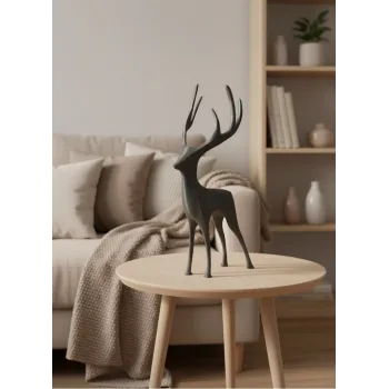 GEYİK FİGÜRÜ GRİ