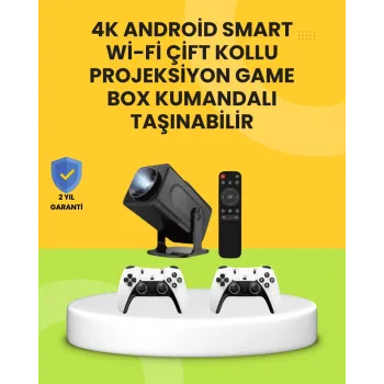 HCS350pro Android 11 İşletim Sistemli Mini Projektör
