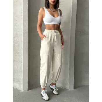 Jogger lastik paça pantolon
