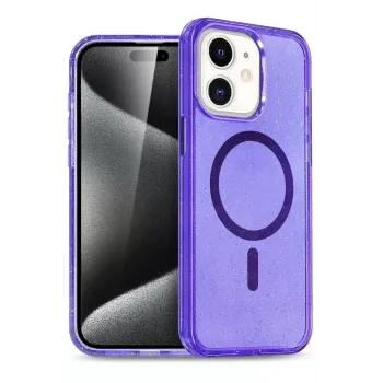Joko Apple iPhone 12 Star Magsafe Kapak - Mor