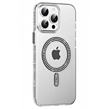 Joko Apple iPhone 14 Pro Max Move Taşlı Magsafe Kapak - Siyah