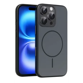 Joko Apple iPhone 16 Pro Max Neva Magsafe Kapak - Siyah