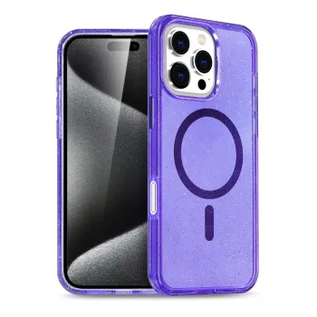 Joko Apple iPhone 16 Pro Max Star Magsafe Kapak - Mor