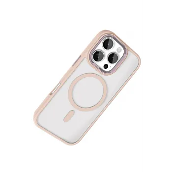 Joko Apple iPhone 16 Pro Max Terea Magsafe Kapak - Pembe