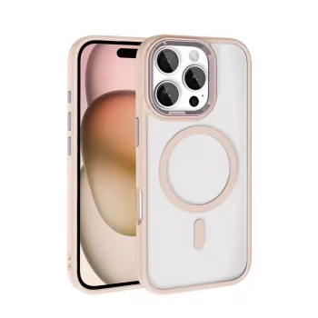 Joko Apple iPhone 16 Pro Max Terea Magsafe Kapak - Pembe