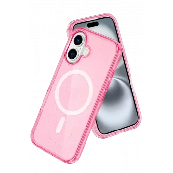 Joko Apple iPhone 16 Star Magsafe Kapak - Pembe