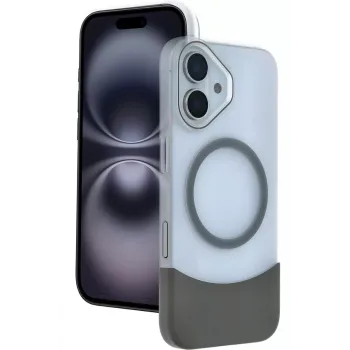Joko Apple iPhone 16 Velar Magsafe Kapak - Natural Grey