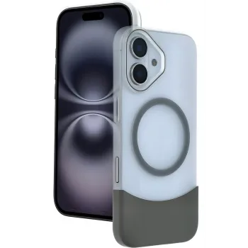 Joko Apple iPhone 16 Velar Magsafe Kapak - Natural Grey