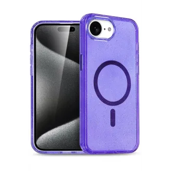 Joko Apple iPhone 16E Star Magsafe Kapak - Mor