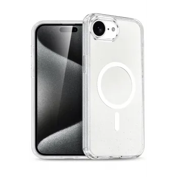 Joko Apple iPhone 16E Star Magsafe Kapak - Şeffaf