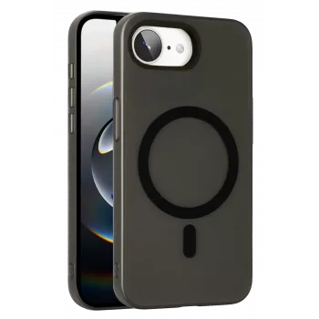 Joko Apple iPhone 16E Tuna PC Slim Magsafe Kapak - Siyah