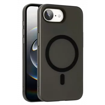 Joko Apple iPhone 16E Tuna PC Slim Magsafe Kapak - Siyah