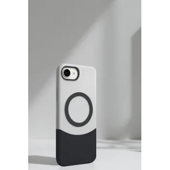 Joko Apple iPhone 16E Velar Magsafe Kapak - Çöl Titanyum