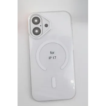Joko Apple iPhone 17 PC Blank Magsafe Kapak - Şeffaf