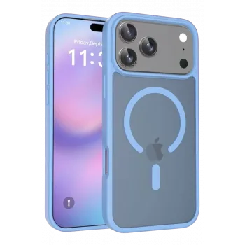 Joko Apple iPhone 17 Pro Max Jota Magsafe Kapak - Açık Mavi