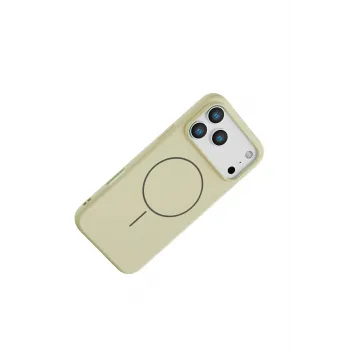 Joko Apple iPhone 17 Pro Max Jully Magsafe Kapak - Bej