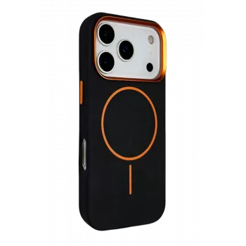 Joko Apple iPhone 17 Pro Max Luno Deri Magsafe Kapak - Siyah